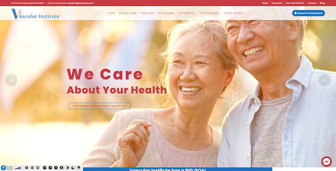 design medical website in 7 days