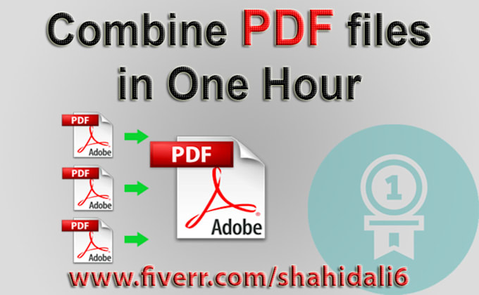 combine PDF in one hour