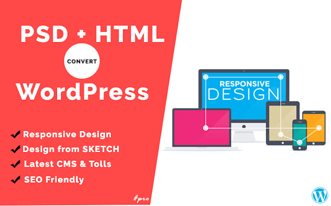 Convert psd and html to wordpress by Rajugreenlover | Fiverr