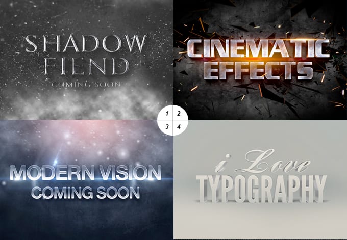 Create Cinematic 3d Logo With 5 Effects And Free 3d Mockups By
