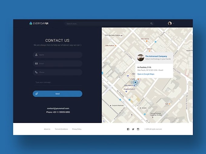 design contact form or gravity form for wordpress website