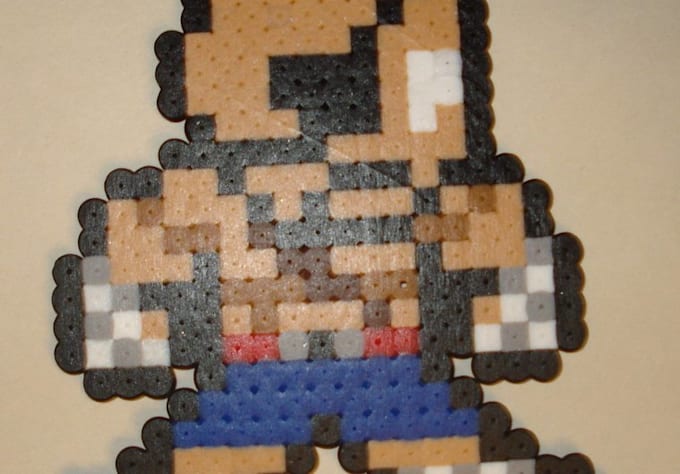 Make a perler bead sprite of any character in mega man style by ...