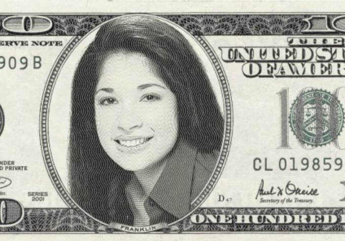 Put your face in a 100 dollar bill by Kffossum | Fiverr