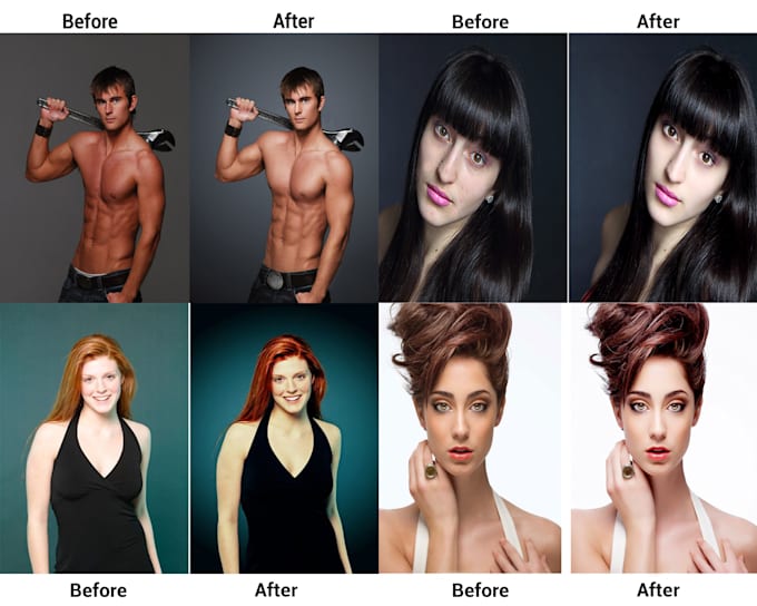 do photo editing or photo retouching