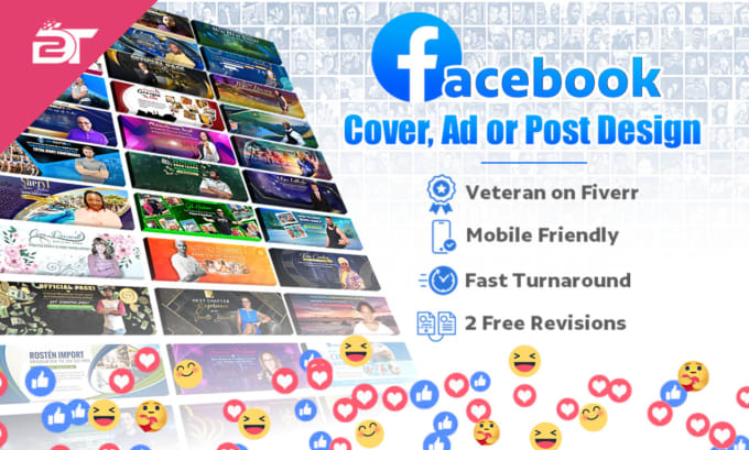 Hire a freelancer to design facebook cover, ads, post or photo