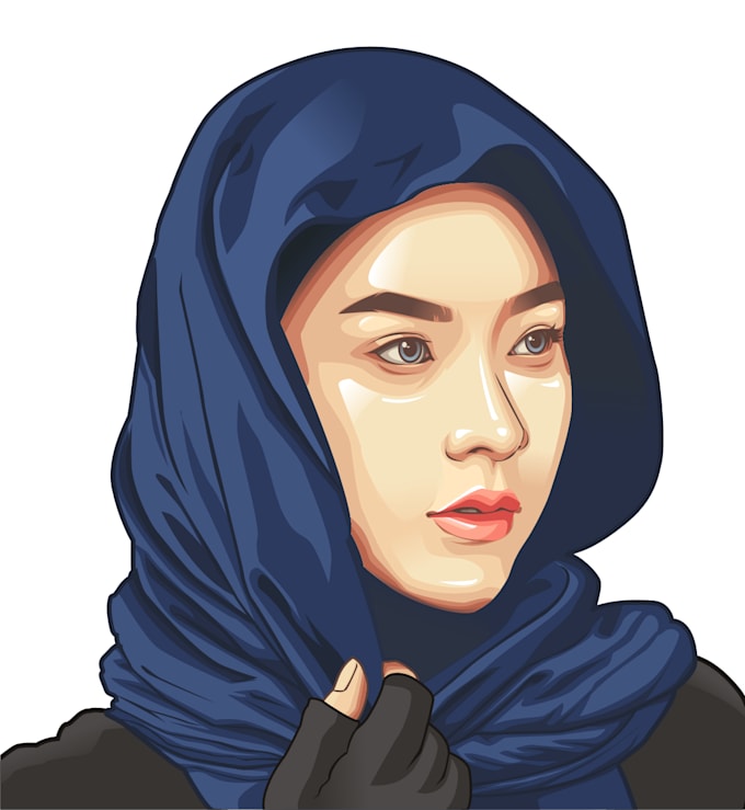Draw Realistic Cartoon Portrait From Your Photo By Muhammad Ardi