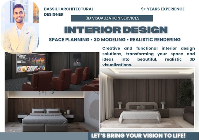 make a 3d interior design