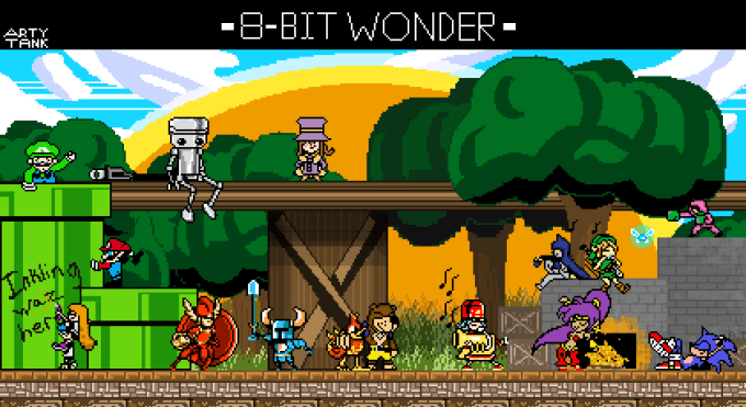 Draw 8bit Characters And Scenes By Xairous