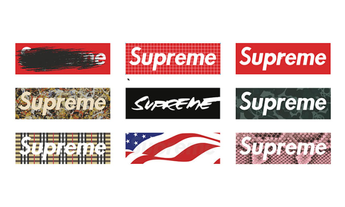 Custom Any Supreme Logo By Minhthree