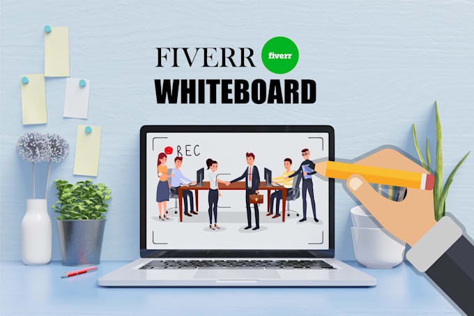create animation on custom whiteboard videos very colorful