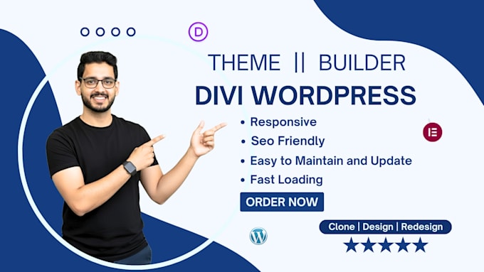Create wordpress divi website with divi builder or divi theme by ...