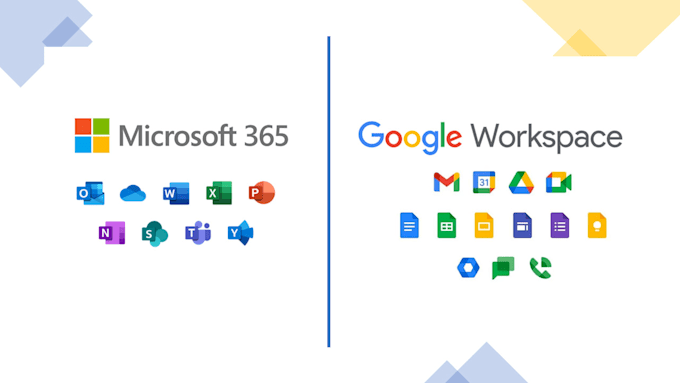 setup google workspace or microsoft 365 for your domain