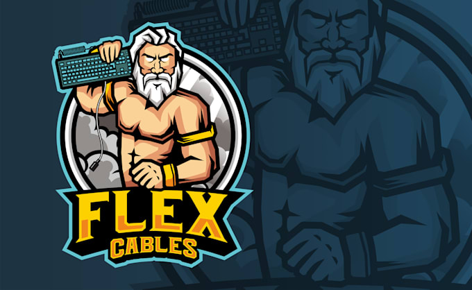 make photo into mascot logo for gamers, business, youtube and twitch