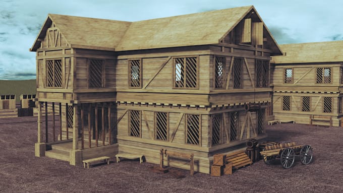 create a 3d game asset with realistic textures