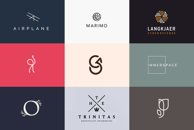 Design a modern minimalist logo or flat icon design by R_round | Fiverr