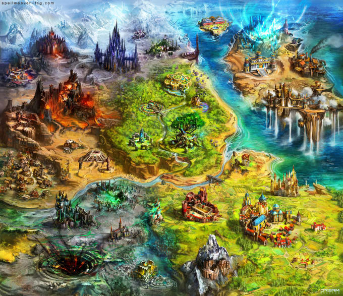 Create Fantasy Maps For Your Game By Evamargaret19