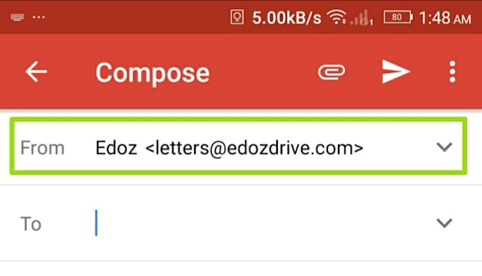 convert your cpanel webmail into gmail, send and receive in gmail app