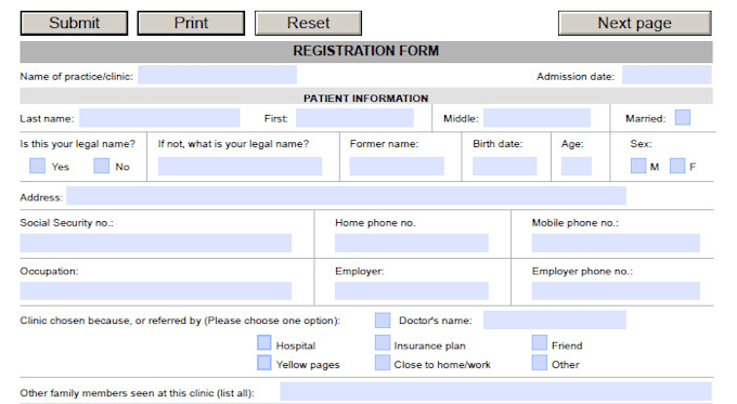 design pdf filable writeable form with java script