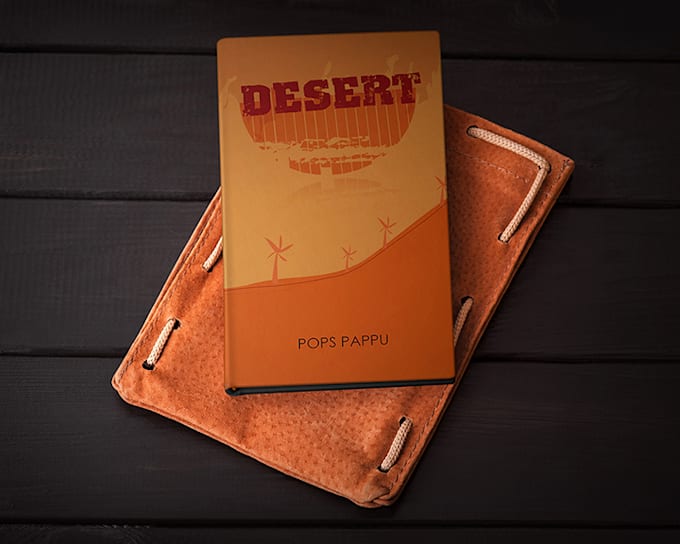 design a modern, minimalist book cover