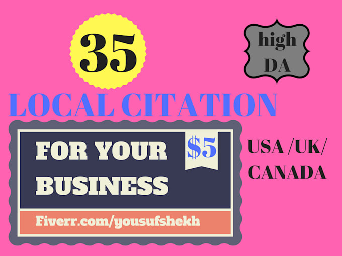 do 35local citation local seo