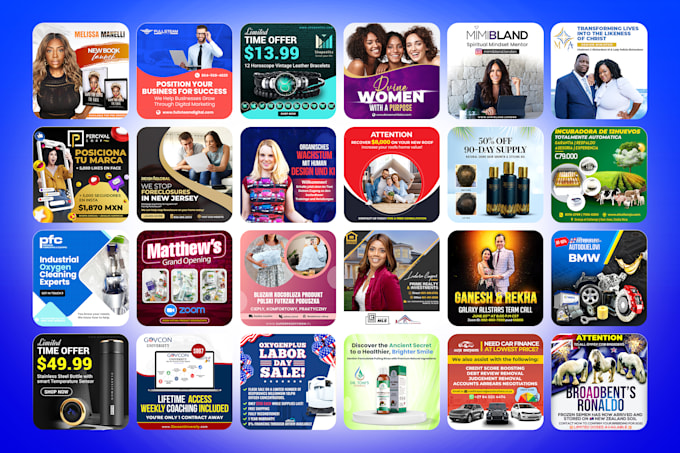 design professional facebook ads creatives