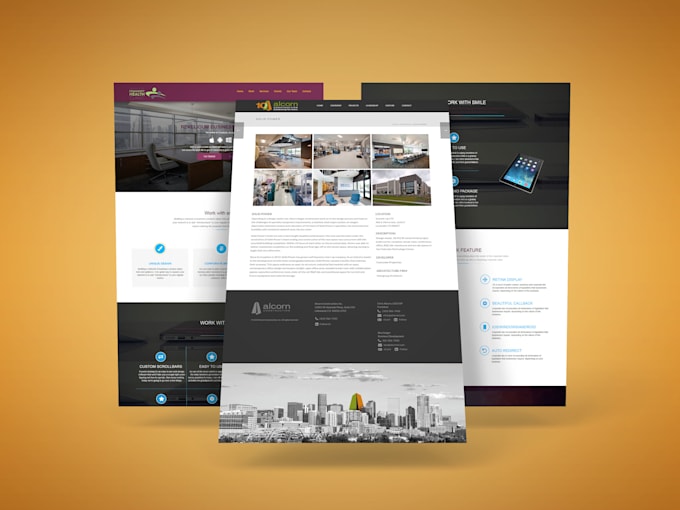 design a professional responsive landing pages or website