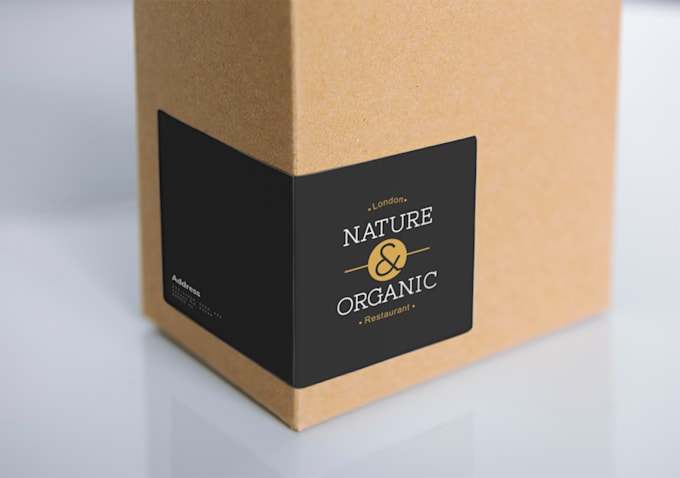 design your product packaging and label