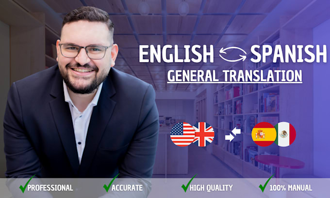 professionally translate english to spanish and viceversa
