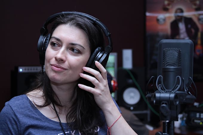 record an animated voice for you