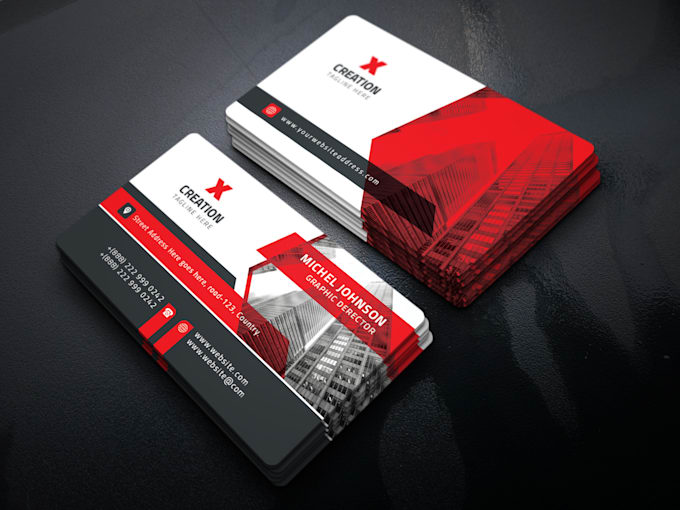provide professional minimalist and luxury business card