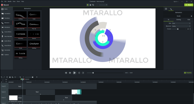 Create camtasia intro templates with music by Mtarallo Fiverr