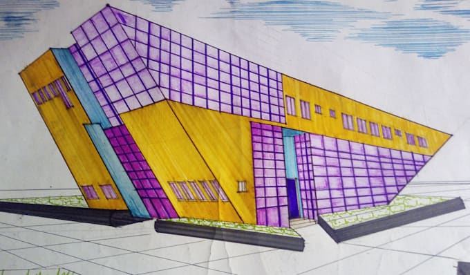 Draw all architectural drawings with my group of architects by ...