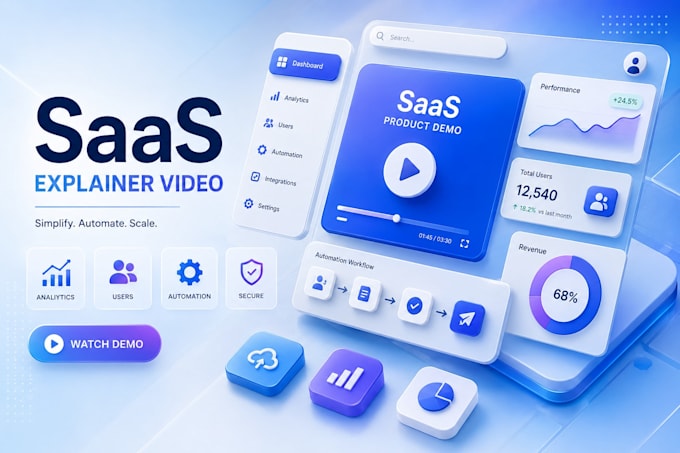 create an animated saas explainer video for your startup