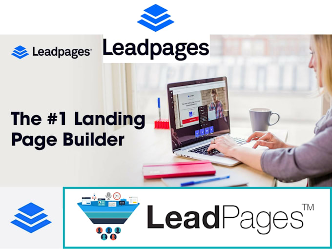 elegant lead generation landing page using leadpages