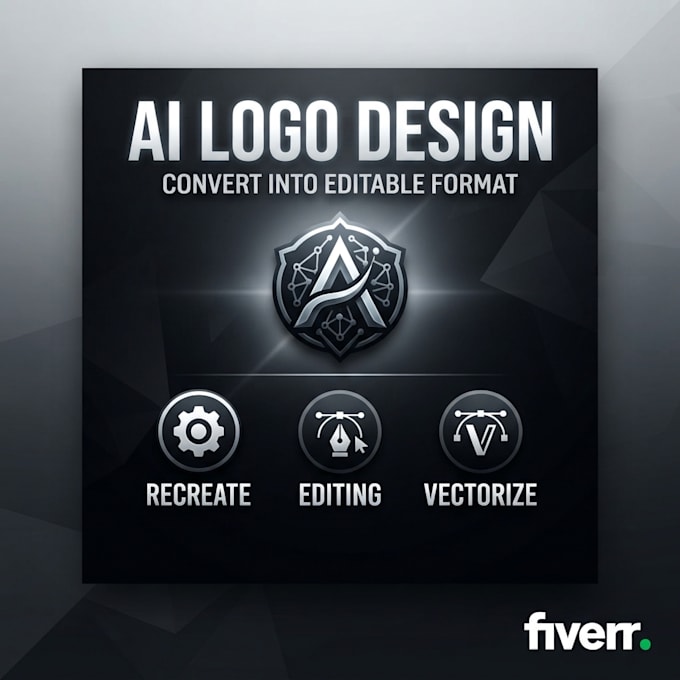 ai logo recreate and edit