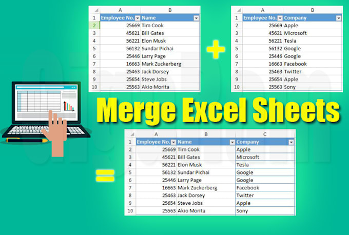 excel data merge