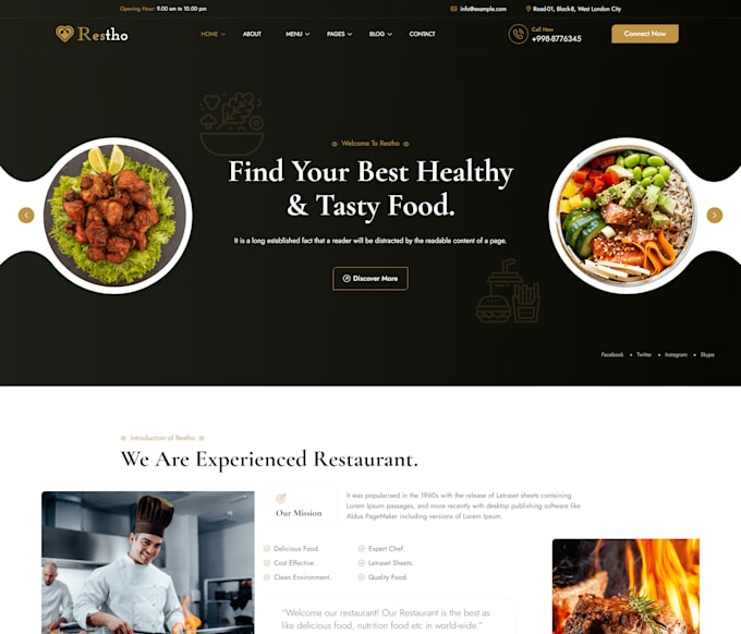 create a professional website at an affordable price