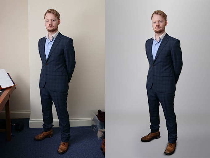 image manipulation, background change and photo composition