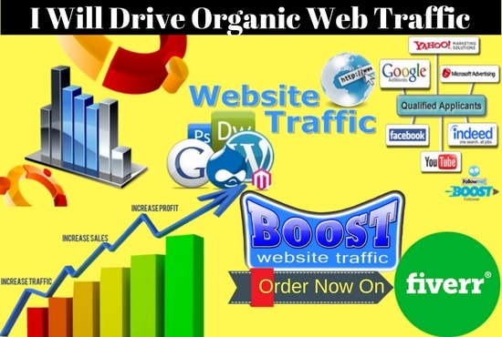 drive organic web traffic