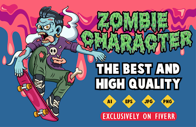 draw you as a zombie
