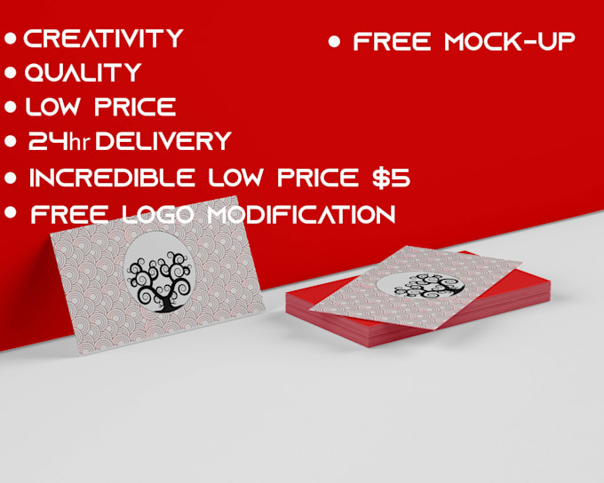design professional  business card and logo