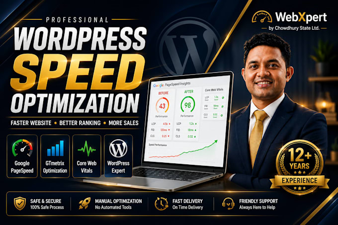 speed up wordpress website and improve google pagespeed