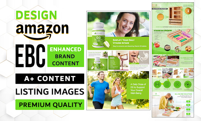 amazon enhanced brand a plus content, amazon listing images