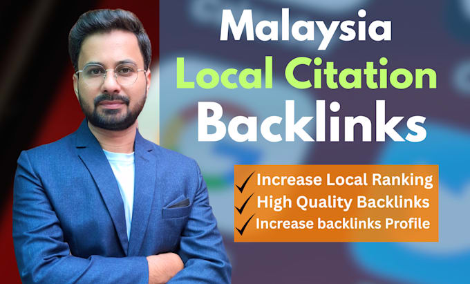 do 100 local citations for malaysia to increase local SEO ranking