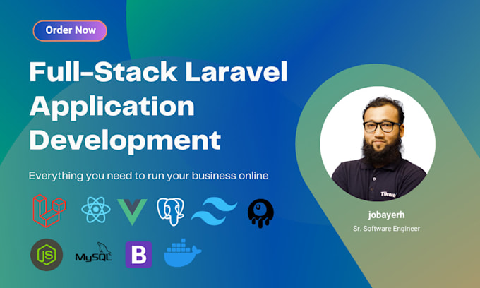 develop scalable PHP laravel app with admin dashboard