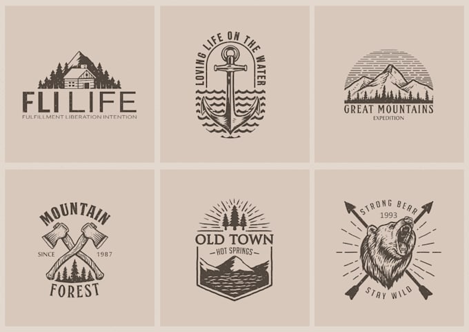Create Hand Drawn Vintage Logo By Ahmad Mujib