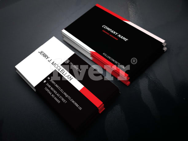design a  professional business card