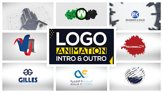 Design remarkable youtube intro videos 4k logo animations by ...