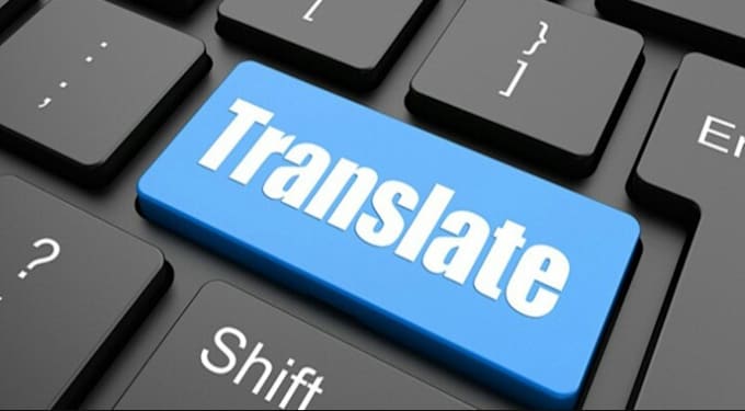 Translate english to any language as given my gig description by
