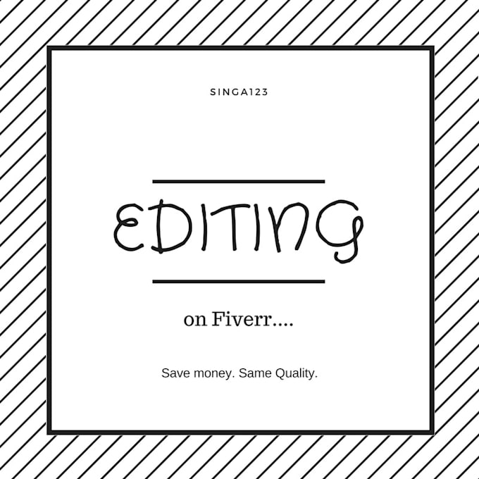 fully edit your book